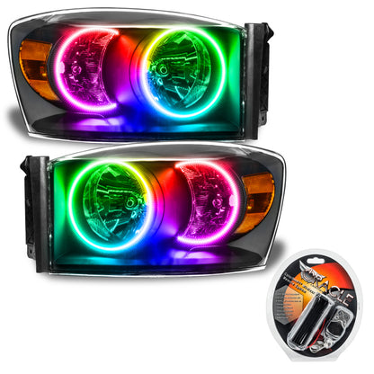 ORACLE Lighting Oracle 07-08 Dodge Ram SMD HL - Black - ColorSHIFT 8187-330 8187-330 Photo - Primary