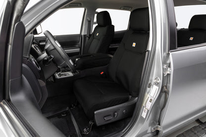 Covercraft 11 Ford F250-F350-F450-F550 Carhartt Super Dux PrecisionFitFront Row Seat Covers - Blk GTF489ABCOBK GTF489ABCOBK Photo - Primary