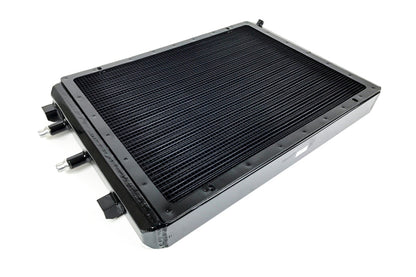 CSF 2014+ BMW M3/M4 (F8X) Front Mount Heat Exchanger w/Rock Guard - Black 8075V 8075V Photo - Primary