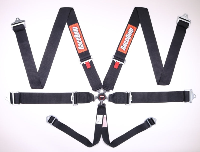 Racequip Sportsman SFI 16.1 5pt Camlock Harness Set - PD - Black 743003 Photo - Primary