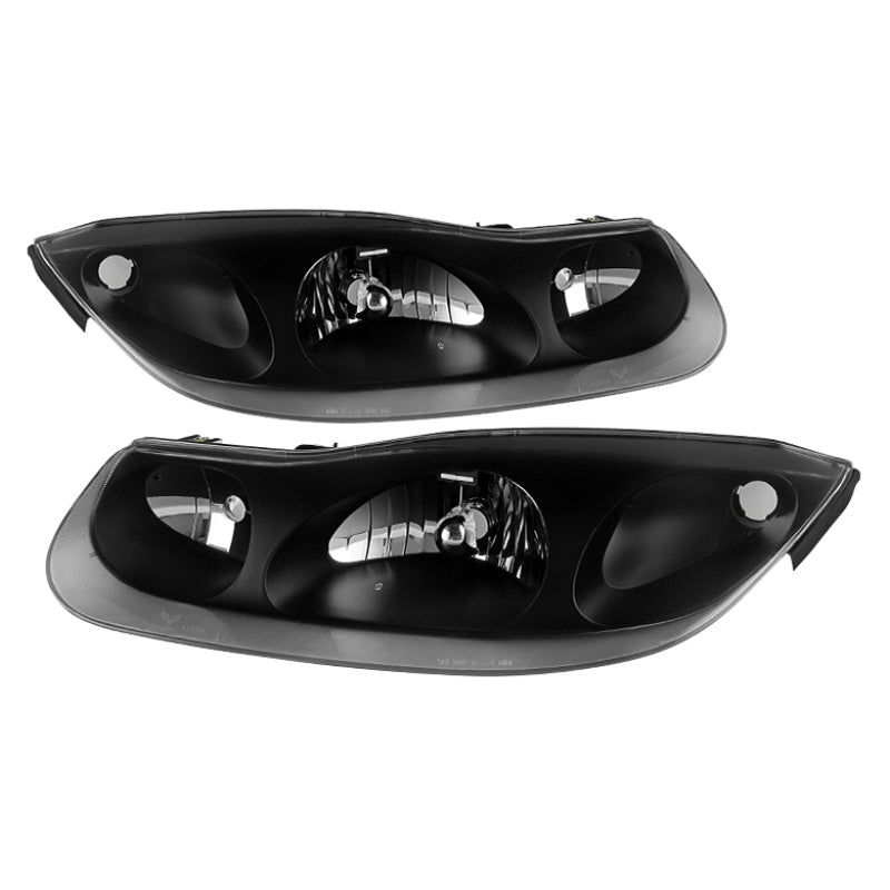 SPYDER Xtune Satun Sc Series Coupe 2001-2002 OEM Style Headlights Black HD-JH-SASC-01-BK 9029714 9029714 Photo - Primary