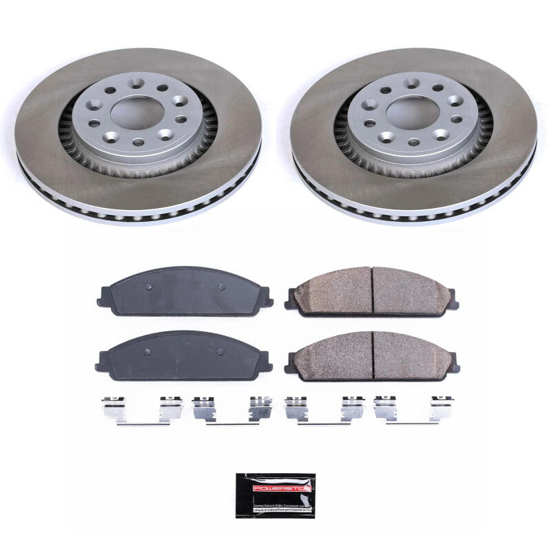 PowerStop Power Stop 08-09 Mercury Sable Front Semi-Coated Rotor Kit SC4599 SC4599 Photo - Primary