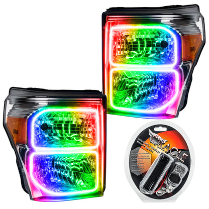 ORACLE Lighting Oracle 11-16 Ford F250/350 LED HL - ColorSHIFT 8158-330 8158-330 Photo - Primary