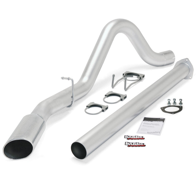 Banks Power 11-13 Ford 6.7L F250-350 Monster Exh Sys - SS Single Exh w/ Chrome Tip 0W69Y 49788 Photo - Primary