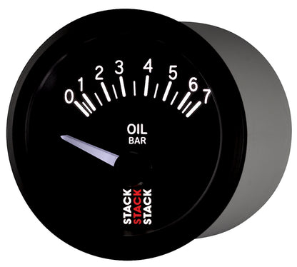 Autometer Stack 52mm 0-7 Bar M10 (M) Electric Oil Pressure Gauge - Black ST3201 ST3201 User 3