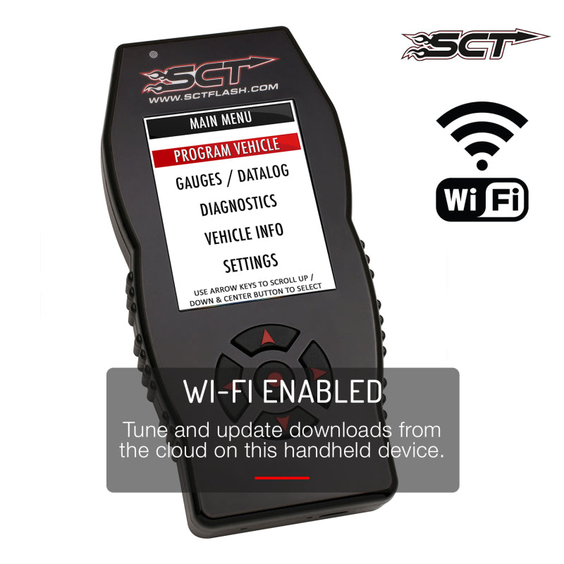 SCT Performance SCT Ford Cars & Trucks (Gas & Diesel) X4 Power Flash Programmer EO Certified 7015PEO 7015PEO Photo - Unmounted