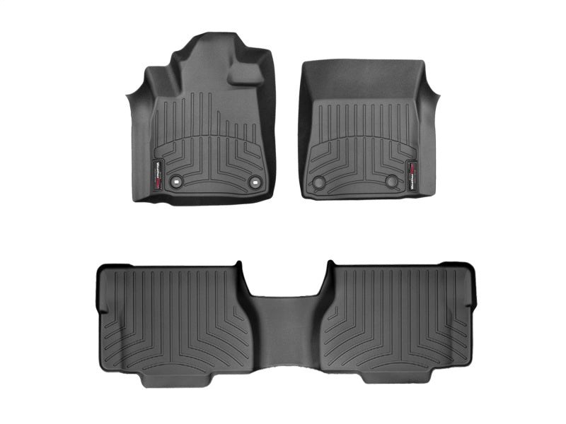 WeatherTech WT FloorLiner - Rear - Blk Floor Mats Floor Mats - Rubber main image