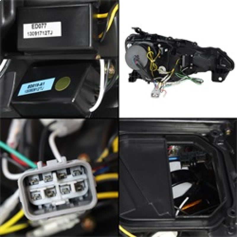 Spyder Subaru BRZ 12-14 Projector Headlights- DRL LED Black PRO-YD-SUBRZ12-BK 5075475 5075475 Photo - Unmounted
