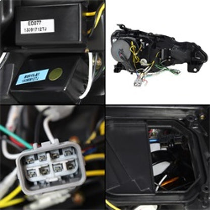 Spyder Subaru BRZ 12-14 Projector Headlights- DRL LED Black PRO-YD-SUBRZ12-BK 5075475 5075475 Photo - Unmounted