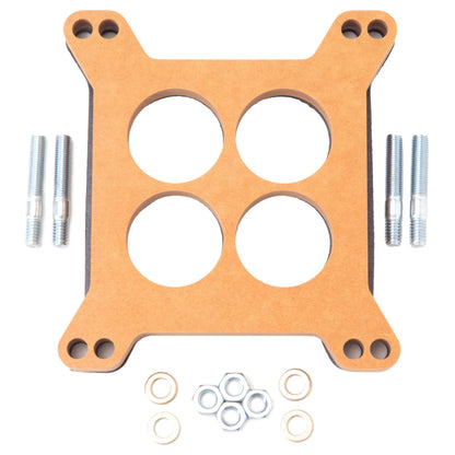 Edelbrock 1/2" 4-Hole Spacer, Wood Fiber Laminate 8723 Photo - Primary