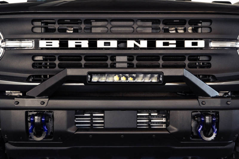 DV8 Offroad 21-22 Ford Bronco Factory Modular Front Bumper Bull Bar LBBR-04 LBBR-04 Photo - Unmounted