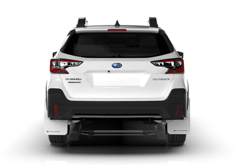 Rally Armor 20+ Subaru Outback UR Black Mud Flap w/ White Logo MF66-UR-BLK/WH MF66-UR-BLK/WH User 5