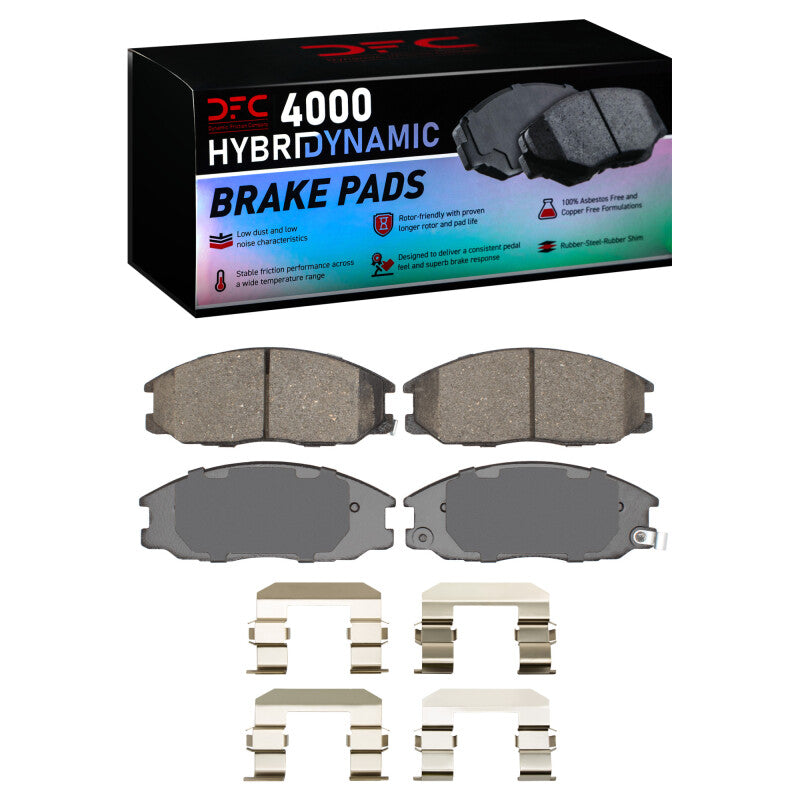 DFC DFC 4000 HybriDynamic Brake Pads Brakes, Rotors & Pads Brake Pads - OE main image