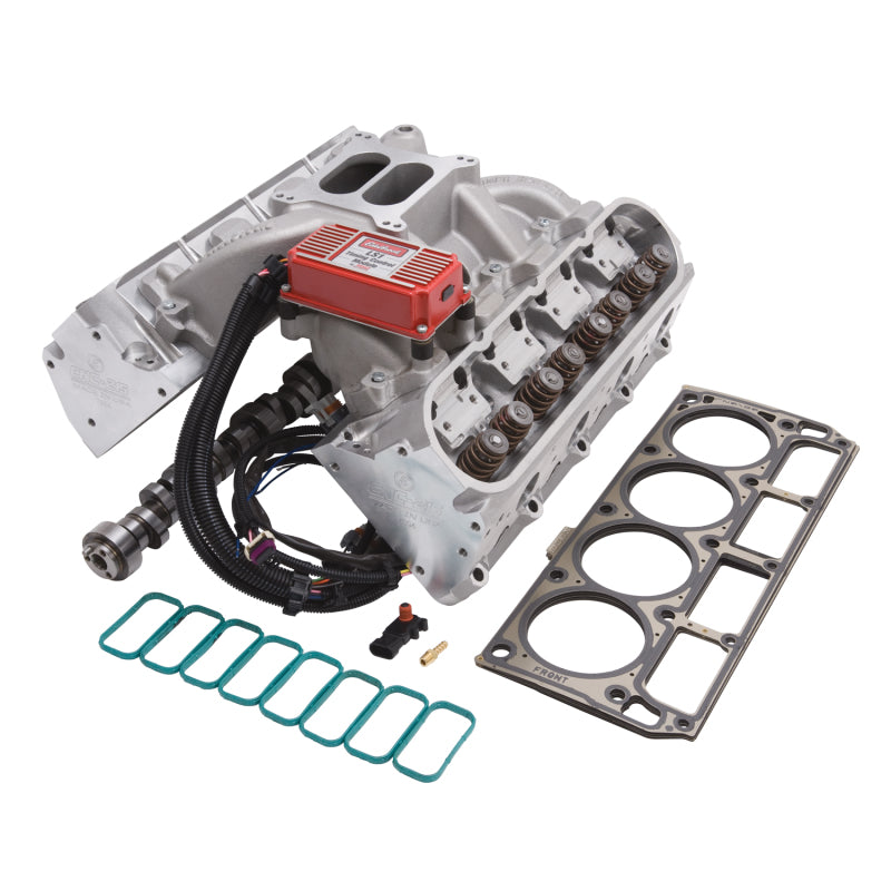 Edelbrock Power Package Top End Kit RPM Series Chevrolet 1997-2004 5 7L LS1 w/ Timing Control Module 2080 2080 Photo - Primary