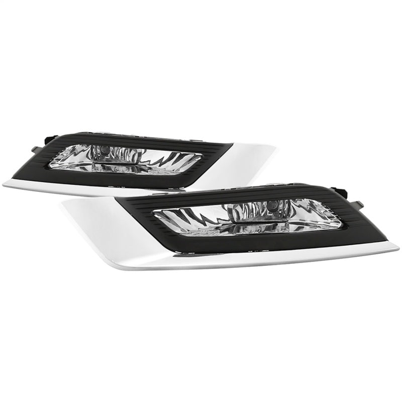 Spyder 17-18 Ford Fusion OEM Fog Lights w/ Switch & Cover - Clear (FL-FFUS17-C) 5085405 5085405 Photo - Primary