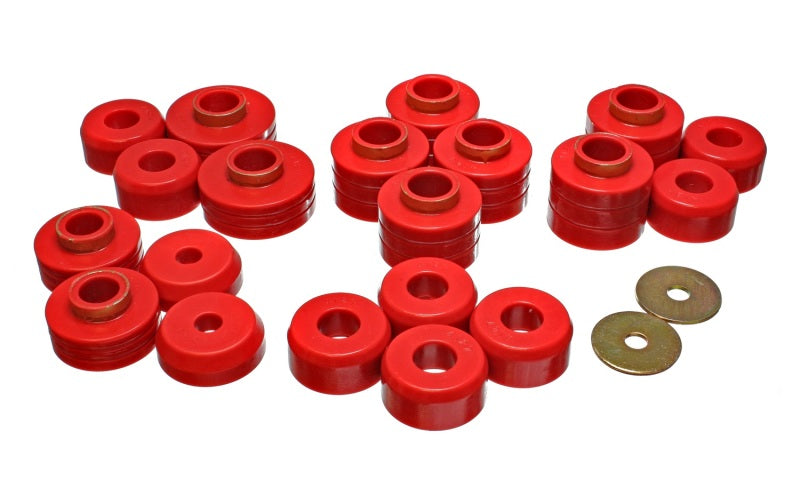 Energy Suspension Body Mount Set Red Ford Bronco II All 1984-1988 4.4105R Photo - Primary