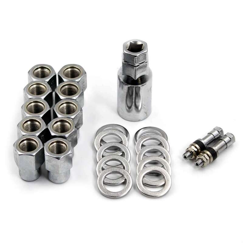Race Star Pro Forged Lug Kit 1/2in. Open .50in. Shank 13/16in. Head (1.063in.OD Washer) - Set of 10 630-51426S-10 630-51426S-10 User 1