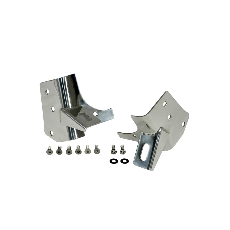 Rugged Ridge 97-06 Jeep Wrangler Stainless Steel Windshield Light Brackets 11028.02 11028.02 Photo - Primary