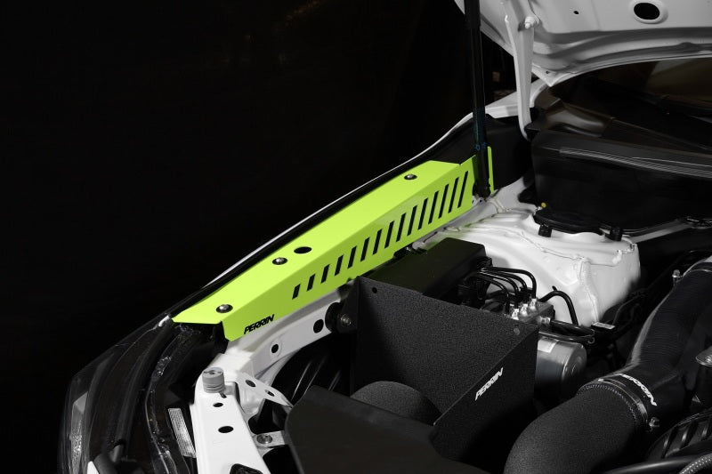 Perrin Performance Perrin 22-23 Subaru WRX Fender Shroud Set - Neon Yellow PSP-ENG-551NY