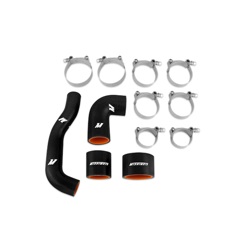 Mishimoto Silicone Intercooler Hoses -Black 04-07 Subaru WRX STI (STI only) JDM MMHOSE-SUBJ-INT4BK Photo - Primary