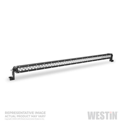 Westin Xtreme LED Light Bar Low Profile Single Row 50 inch Flex w/5W Cree - Black 09-12270-50S 09-12270-50S Photo - Unmounted