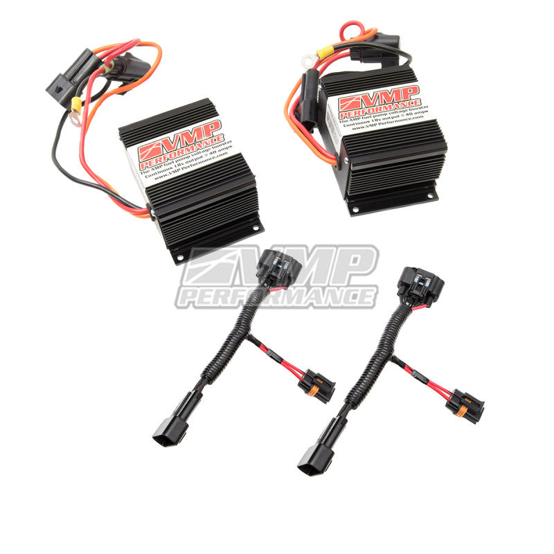 VMP Performance 07-10 Ford Shelby GT500 Dual Plug and Play Fuel Pump Voltage Booster VMP-ENF004 VMP-ENF004 Photo - Close Up