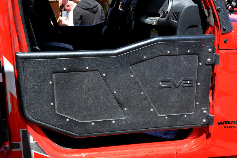 DV8 Offroad 07-18 Jeep Wrangler Jk Rock Doors RDSTTB-01F RDSTTB-01F Photo - Mounted