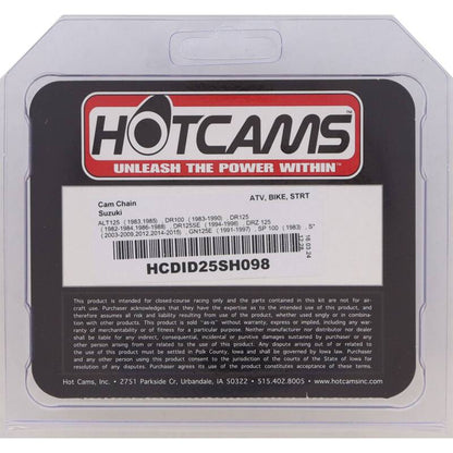 Hot Cams 89-04 LT 160 QuadRunner/84-87 LT 185 QuadRunner Camshaft Chain Roller Kit HCDID25SH098 HCDID25SH098 Photo - Primary
