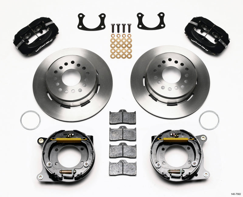 Wilwood Forged Dynalite P/S Park Brake Kit New Big Ford 2.36in Offset 140-7582 140-7582 Photo - Primary