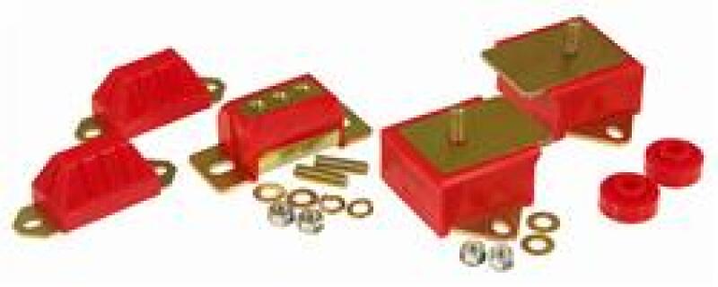 Prothane 76-86 Jeep CJ5/7/8 Drivetrain Kit - Red 1-1901 1-1901 User 1