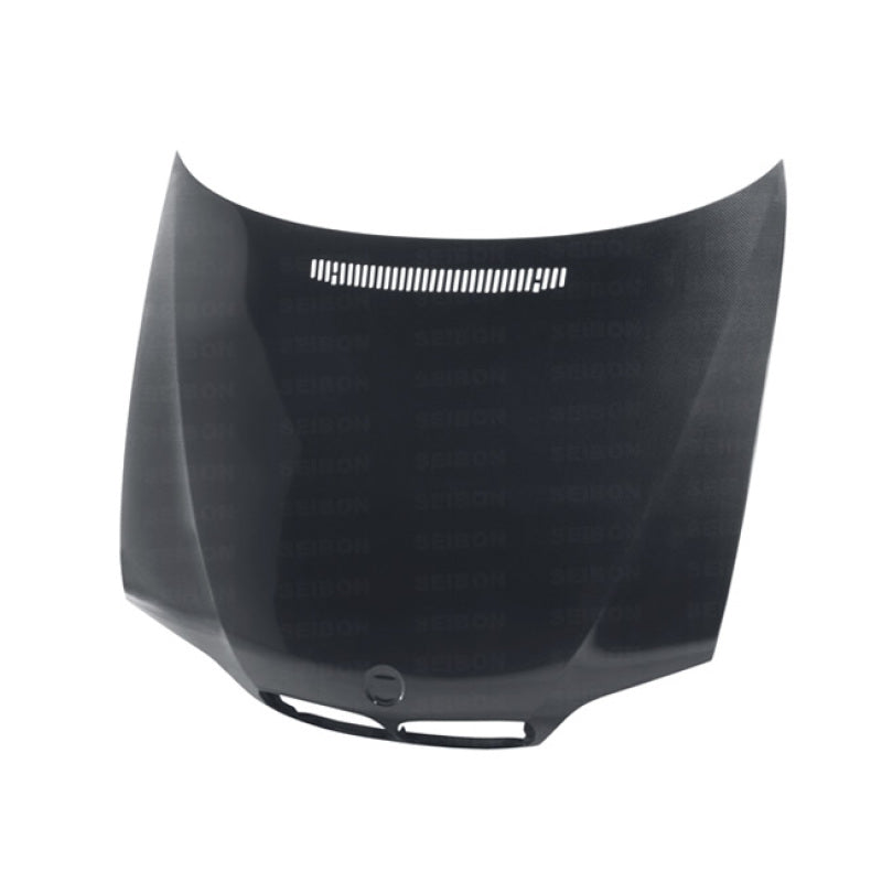 Seibon 02-05 BMW 3 Series 4dr E46 (Manuf Date 7/02-7/06 Models Only) OEM-Style Carbon Fiber Hood HD0205BMWE464D-OE HD0205BMWE464D-OE Photo - Primary