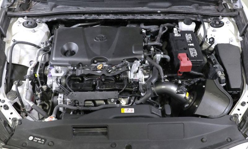 AEM Induction AEM 2018 C.A.S. Toyota Camry L4-2.5L F/I Cold Air Intake System 21-855C 21-855C Photo - Mounted