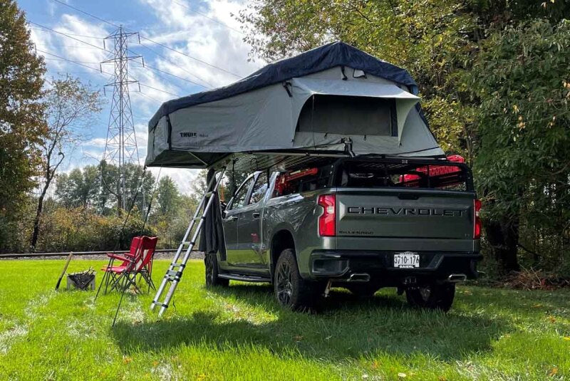 Fishbone Offroad 88-22 Chevy/GMC 74In Tackle Rack Long Bed FB21323 FB21323 Photo - lifestyle view