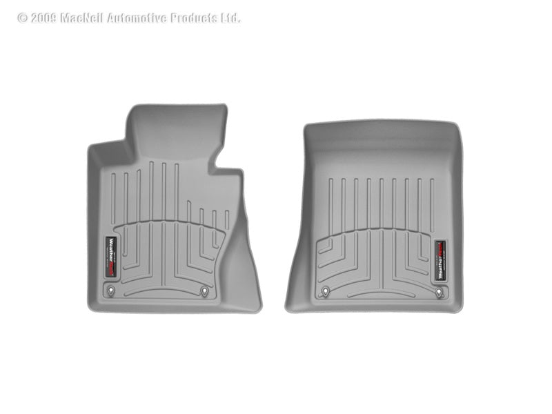 WeatherTech WT FloorLiner - Front - Grey Floor Mats Floor Mats - Rubber main image