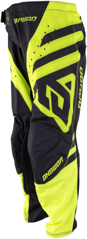 Answer 24 Arkon Nitrus Pants Black/Hyper Acid Youth Size - 16 442643 442643 User 1