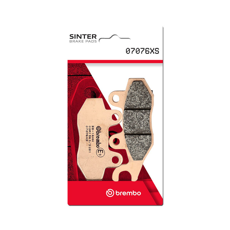 Brembo OE 08-14 Benelli Caffenero Left 250cc Sinter Brake Pad - Front 07076XS 07076XS User 1