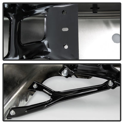 SPYDER xTune 09-18 Dodge Ram 1500 w/Parking Sensor OEM Style Steel Rear Bumper - Chrome RB-DR09-SET-WS-C 9047022 9047022 Photo - Unmounted
