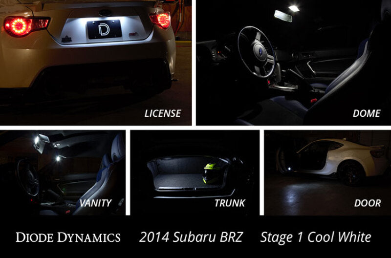 Diode Dynamics Subaru BRZ Interior Kit Stage 1 - Red DD0258 DD0258 User 3