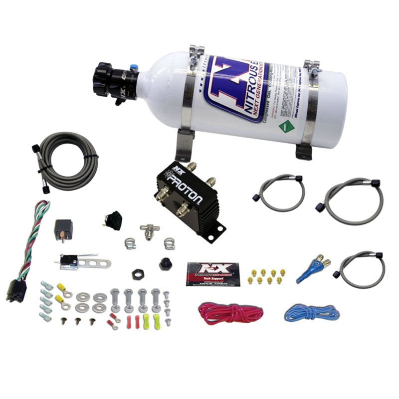 Nitrous Express Proton Plus Nitrous System W/ 5lb Bottle 20421-05 Photo - Primary