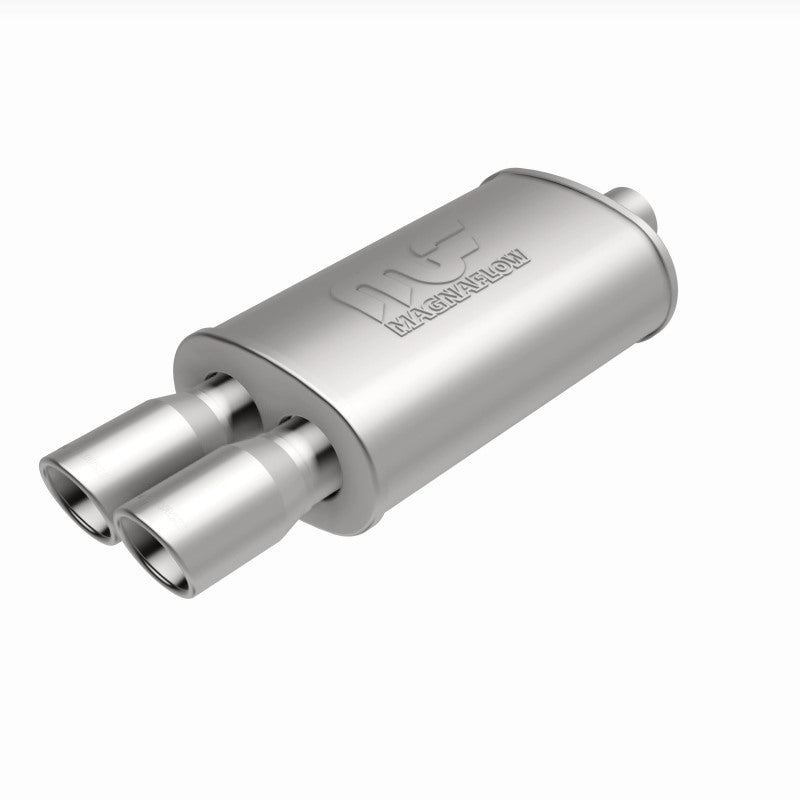 MagnaFlow 5" X 8" Oval Center/Dual Performance Muffler With Tip 14862 360 Degree Image Set