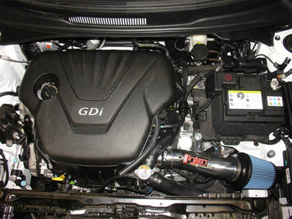 Injen Hyundai Short Ram Intake: 2012 Veloster/Accent 1.6L 4 cyl. Dyno-Tuned IS1340BLK Photo - Mounted