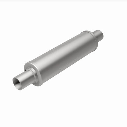 MagnaFlow 4" Round Center/Center Straight Through Performance Muffler 10414 360 Degree Image Set