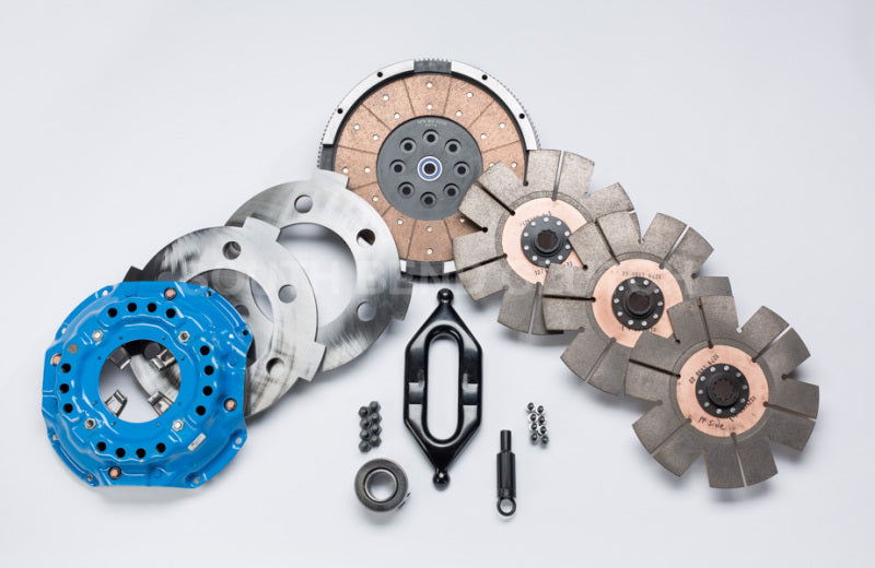 South Bend Clutch 94-04 Dodge NV4500 SFI Comp Triple Disc Clutch Kit (w/ Input Shaft) DDDCOMP-5 DDDCOMP-5 Photo - Primary
