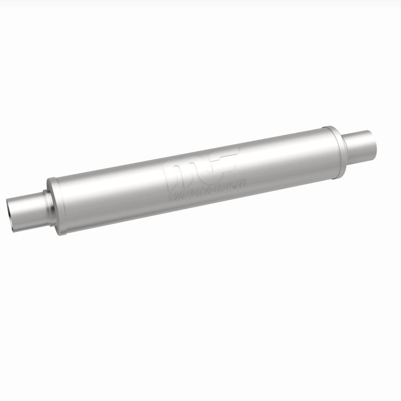 MagnaFlow 4" Round Center/Center Straight Through Performance Muffler 10435 360 Degree Image Set