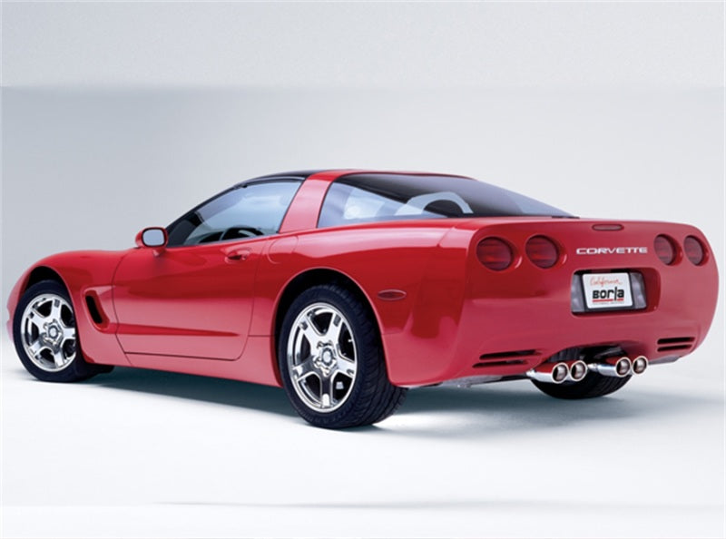 Borla 97-04 Chevrolet Corvette 5.7L 8cyl ATAK SS Catback Exhaust 140428 140428 Photo - Close Up