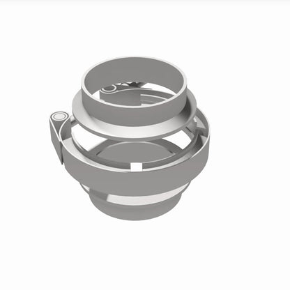 MagnaFlow Stainless Steel V-Band Clamp 10168 360 Degree Image Set