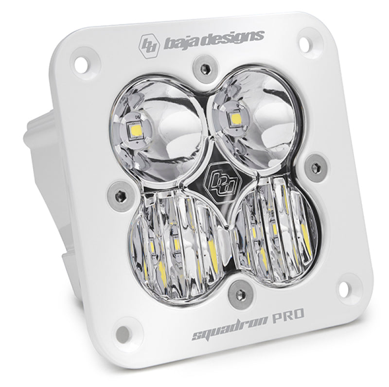 Squadron Pro White Flush Mount LED Auxiliary Light Pod - Universal 491003WT Photo - Primary
