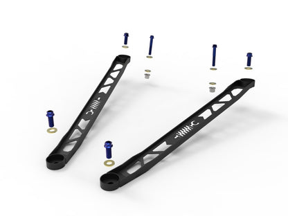 aFe CONTROL 304 Stainless Steel Front Suspension Strut Brace Black - Toyota GR Supra (A90) 20-21 450-721003-B 450-721003-B Photo - Unmounted