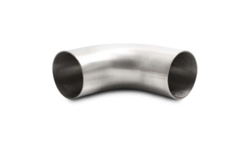 Vibrant 2.0in OD 3.23in Tangent Length T304 SS 90 Deg Mandrel Bend w/Extended Leg Length 13346 13346 Photo - Primary