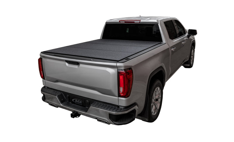 Access LOMAX Tri-Fold Cover 07-21 Toyota Tundra - 5ft 6in Bed (w/ Deck Rail) -  Black Diamond B4050059 B4050059 Photo - Primary